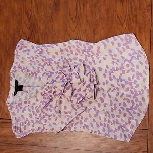 Mark by Marc Jacobs fitted silk/cotton blouse